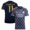 Camisola Real Madrid Rodrygo 11 Homen Equipamento 2ª 23/24